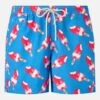 MC2 Saint Barth Man Swim Shorts With Fior Di Fragola Print| Algida® Special Edition