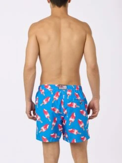 MC2 Saint Barth Man Swim Shorts With Fior Di Fragola Print| Algida® Special Edition -MC2 Saint Barth Shop UID LIG000102726B MAN SWIMSHORT BLUE 20240709213504 2