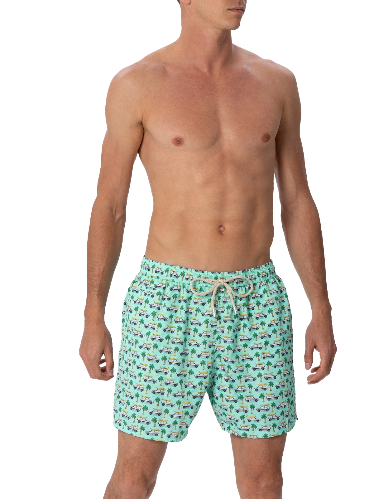 MC2 Saint Barth Man Lightweight Fabric Swim-shorts Lighting Micro Fantasy With Panda Print | PANDA SPECIAL EDITION 5 MC2 Saint Barth Man Lightweight Fabric Swim-shorts Lighting Micro Fantasy With Panda Print | PANDA SPECIAL EDITION - Image 3