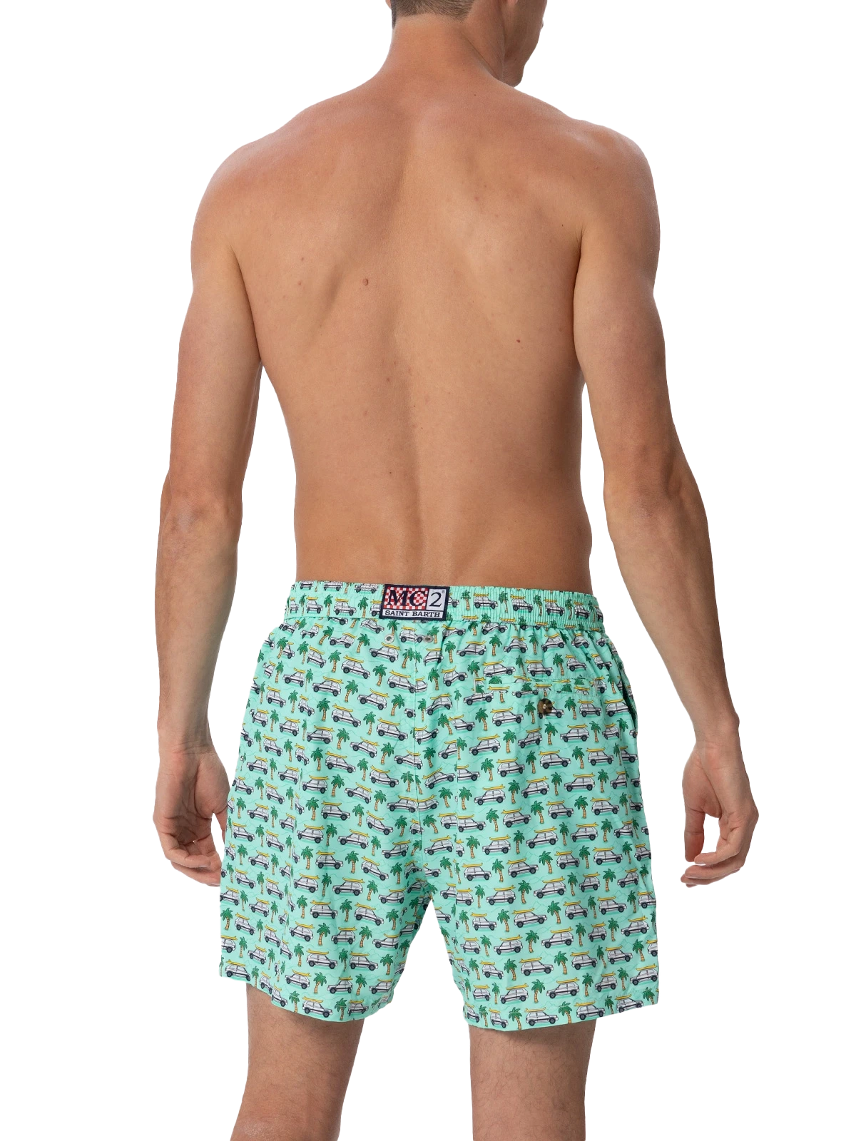 MC2 Saint Barth Man Lightweight Fabric Swim-shorts Lighting Micro Fantasy With Panda Print | PANDA SPECIAL EDITION 6 MC2 Saint Barth Man Lightweight Fabric Swim-shorts Lighting Micro Fantasy With Panda Print | PANDA SPECIAL EDITION - Image 4