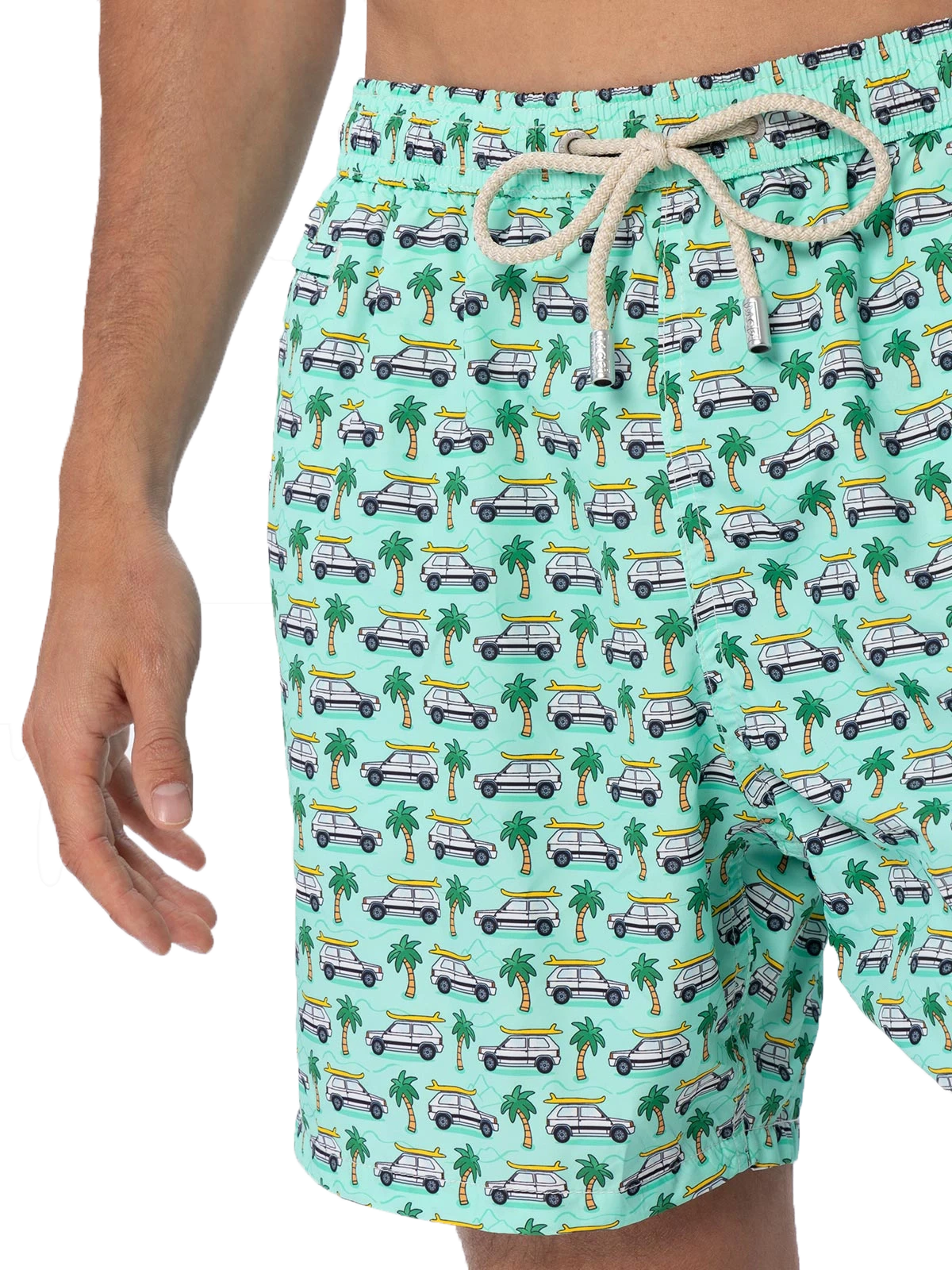 MC2 Saint Barth Man Lightweight Fabric Swim-shorts Lighting Micro Fantasy With Panda Print | PANDA SPECIAL EDITION 7 MC2 Saint Barth Man Lightweight Fabric Swim-shorts Lighting Micro Fantasy With Panda Print | PANDA SPECIAL EDITION - Image 5