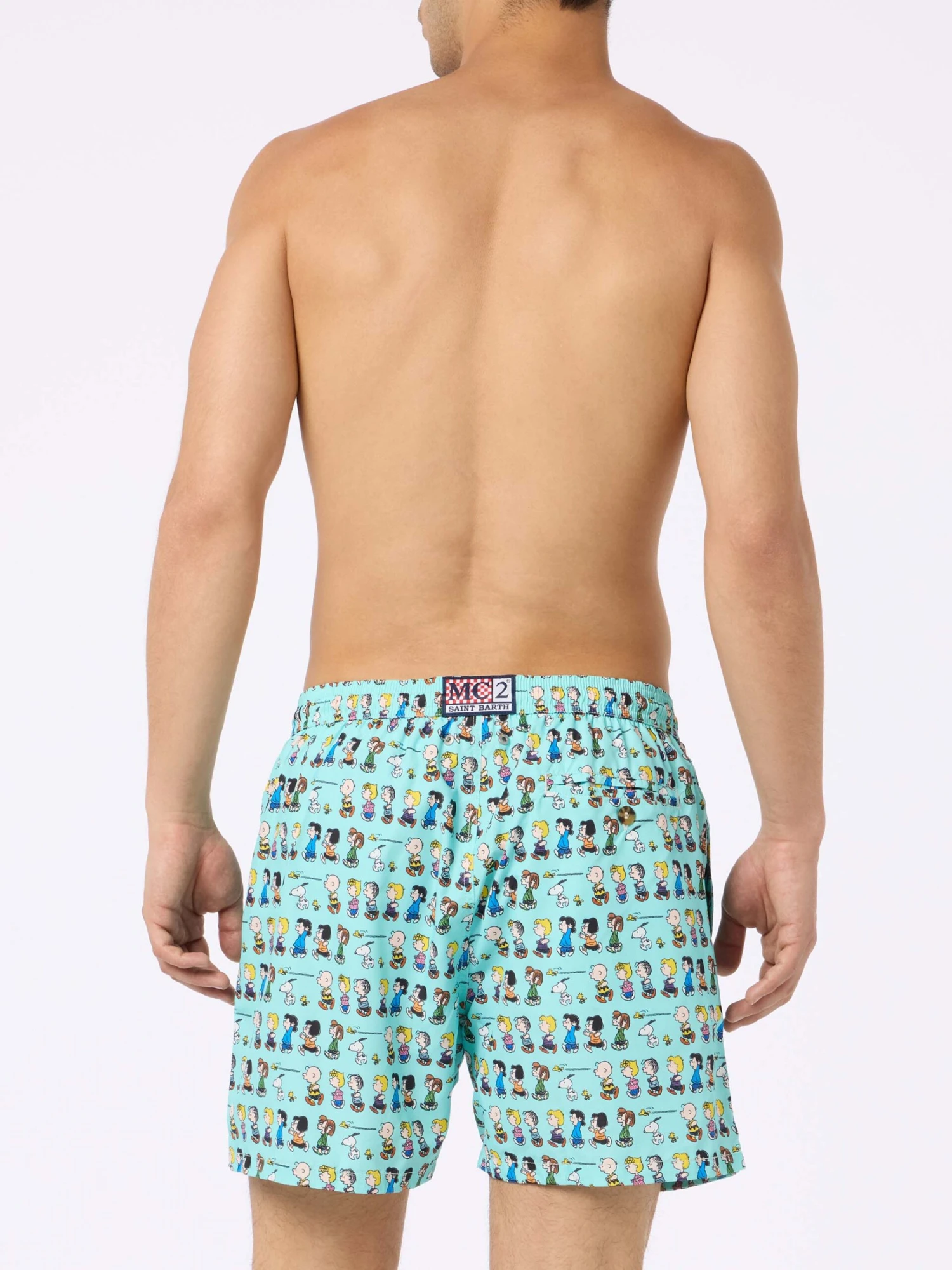 MC2 Saint Barth Man Lightweight Fabric Swim-shorts Lighting Micro Fantasy With Peanuts Print | SNOOPY PEANUTS™ SPECIAL EDITION 6 MC2 Saint Barth Man Lightweight Fabric Swim-shorts Lighting Micro Fantasy With Peanuts Print | SNOOPY PEANUTS™ SPECIAL EDITION - Image 4