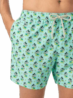 MC2 Saint Barth Lightweight Fabric Swim Shorts Lighting With Mickey Mouse Print | DISNEY® SPECIAL EDITION -MC2 Saint Barth Shop UID LIG000301428H MAN SWIMSHORT BLUE DISNEY 20250418133500 05