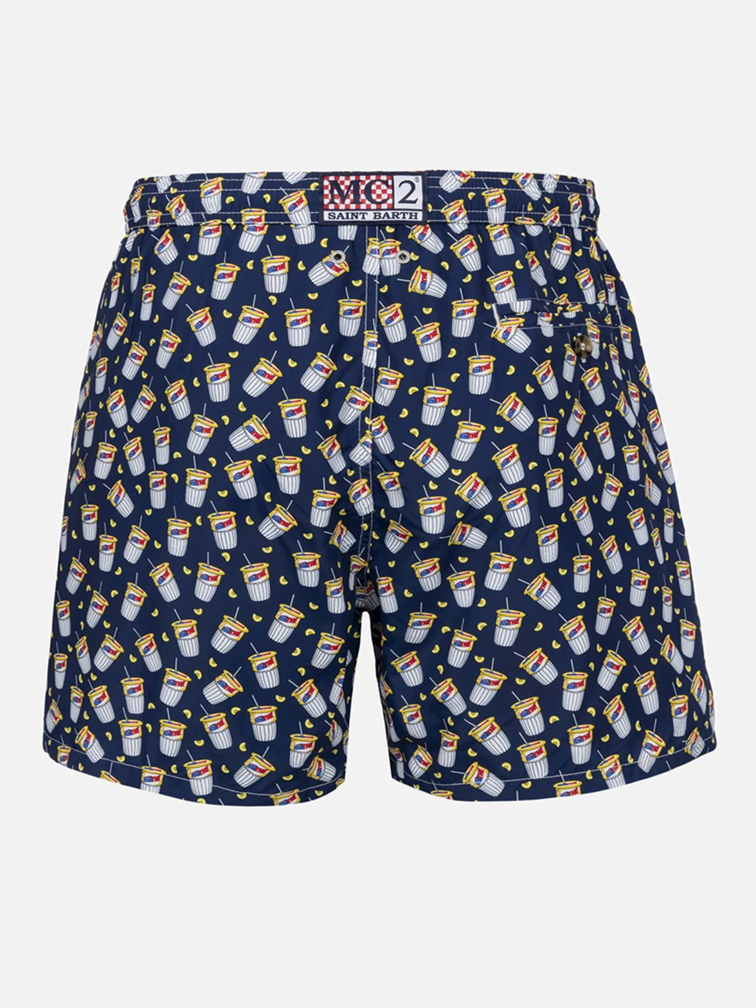 MC2 Saint Barth Man Lightweight Fabric Swim-shorts Lighting Micro Fantasy With Estathè Pack Print|ESTATHE' FERRERO SPECIAL EDITION 4 MC2 Saint Barth Man Lightweight Fabric Swim-shorts Lighting Micro Fantasy With Estathè Pack Print|ESTATHE' FERRERO SPECIAL EDITION - Image 2