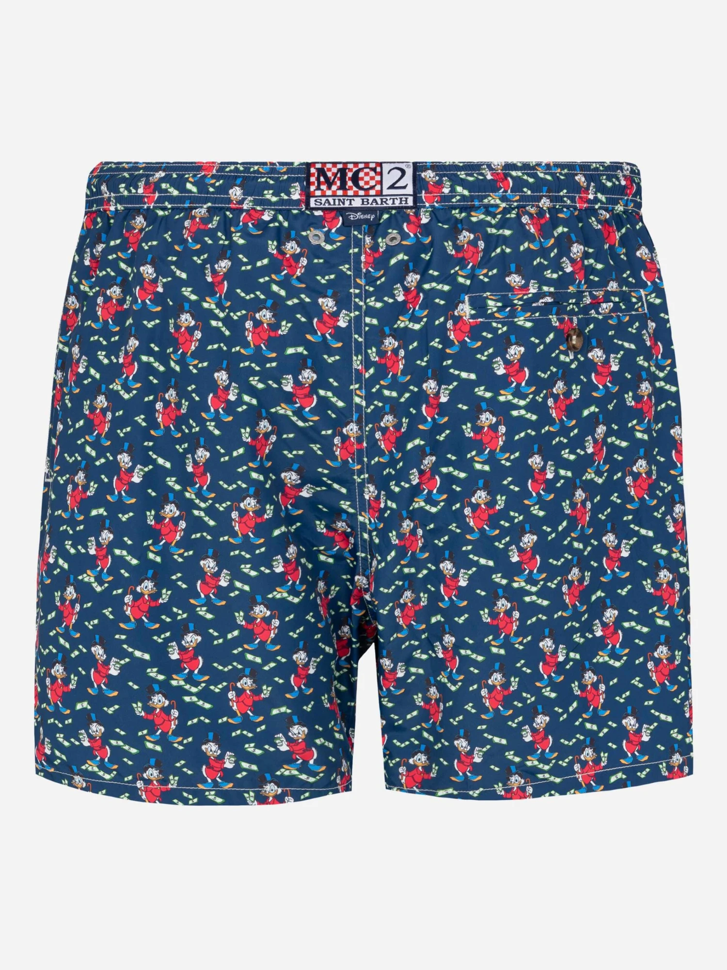MC2 Saint Barth Lightweight Fabric Swim Shorts Lighting With Scrooge Print | DISNEY® SPECIAL EDITION 4 MC2 Saint Barth Lightweight Fabric Swim Shorts Lighting With Scrooge Print | DISNEY® SPECIAL EDITION - Image 2