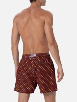 MC2 Saint Barth Lightweight Fabric Swim-shorts Lighting With Roma Print | AS ROMA SPECIAL EDITION -MC2 Saint Barth Shop UID LIG000303366F MAN SWIMSHORT RED A.S. ROMA 03 38e1c8e5 b5be 4573 96cc f13e577fc685