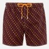 MC2 Saint Barth Man Lightweight Fabric Swim-shorts Lighting Micro Fantasy With Roma Print | AS ROMA SPECIAL EDITION -MC2 Saint Barth Shop UID LIG000303366F MAN SWIMSHORT RED A.S.ROMA 1