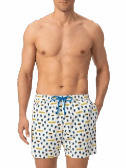 MC2 Saint Barth Lightweight Fabric Swim Shorts Lighting With Batman Print | BATMAN® SPECIAL EDITION -MC2 Saint Barth Shop UID LIG000303401H MAN SWIMSHORT WHITE BATMAN 20250418133500 03