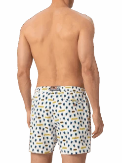 MC2 Saint Barth Lightweight Fabric Swim Shorts Lighting With Batman Print | BATMAN® SPECIAL EDITION -MC2 Saint Barth Shop UID LIG000303401H MAN SWIMSHORT WHITE BATMAN 20250418133500 04