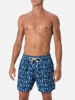 MC2 Saint Barth Man Lightweight Fabric Swim-shorts Lighting Micro Fantasy With Gin Mare Print | GIN MARE SPECIAL EDITION 9 MC2 Saint Barth Man Lightweight Fabric Swim-shorts Lighting Micro Fantasy With Gin Mare Print | GIN MARE SPECIAL EDITION -MC2 Saint Barth Shop UID LIG000303692F MAN SWIMSHORT BLUE GIN MARE 01