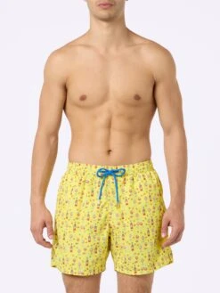 MC2 Saint Barth Man Lightweight Fabric Swim-shorts Lighting Micro Fantasy With Aperol Spritz Print | APEROL SPECIAL EDITION -MC2 Saint Barth Shop UID LIG000303766F MAN SWIMSHORT YELLOW 20240620110950 3