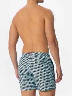 MC2 Saint Barth Man Light Fabric Swim Shorts With Cremino Print | Algida® Special Edition -MC2 Saint Barth Shop UID LIG000303795B MAN SWIMSHORT BLUE ALGIDA 20241118173500 05