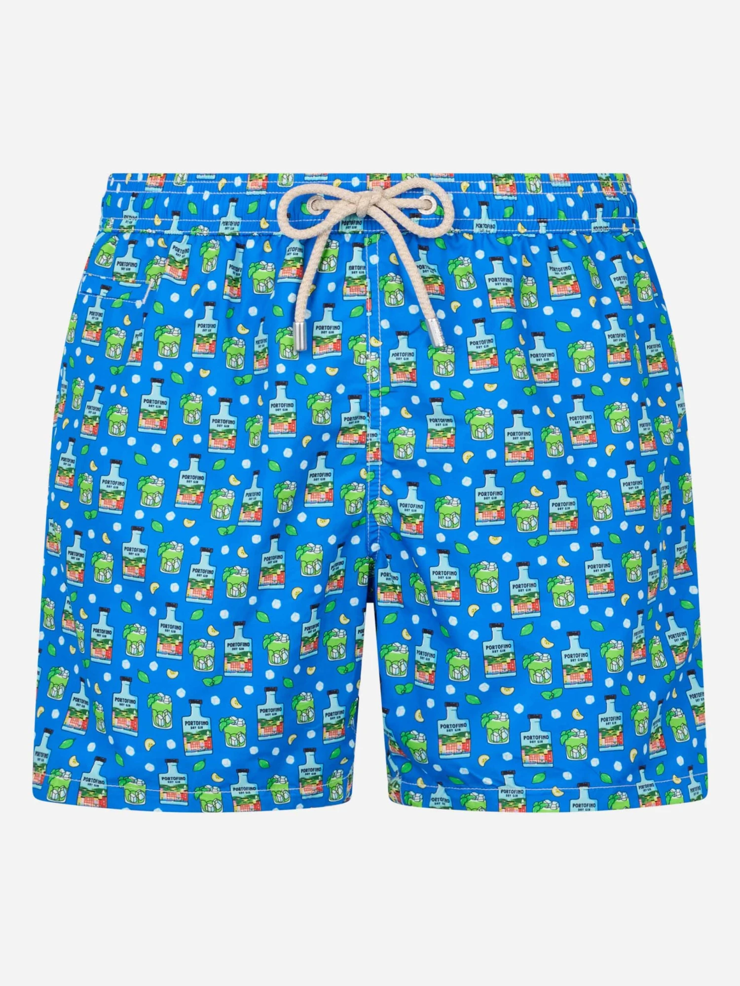 MC2 Saint Barth Man Lightweight Fabric Swim-shorts Lighting Micro Fantasy With Paloma Portofino Gin Print | PORTOFINO DRY GIN SPECIAL EDITION 3 MC2 Saint Barth Man Lightweight Fabric Swim-shorts Lighting Micro Fantasy With Paloma Portofino Gin Print | PORTOFINO DRY GIN SPECIAL EDITION
