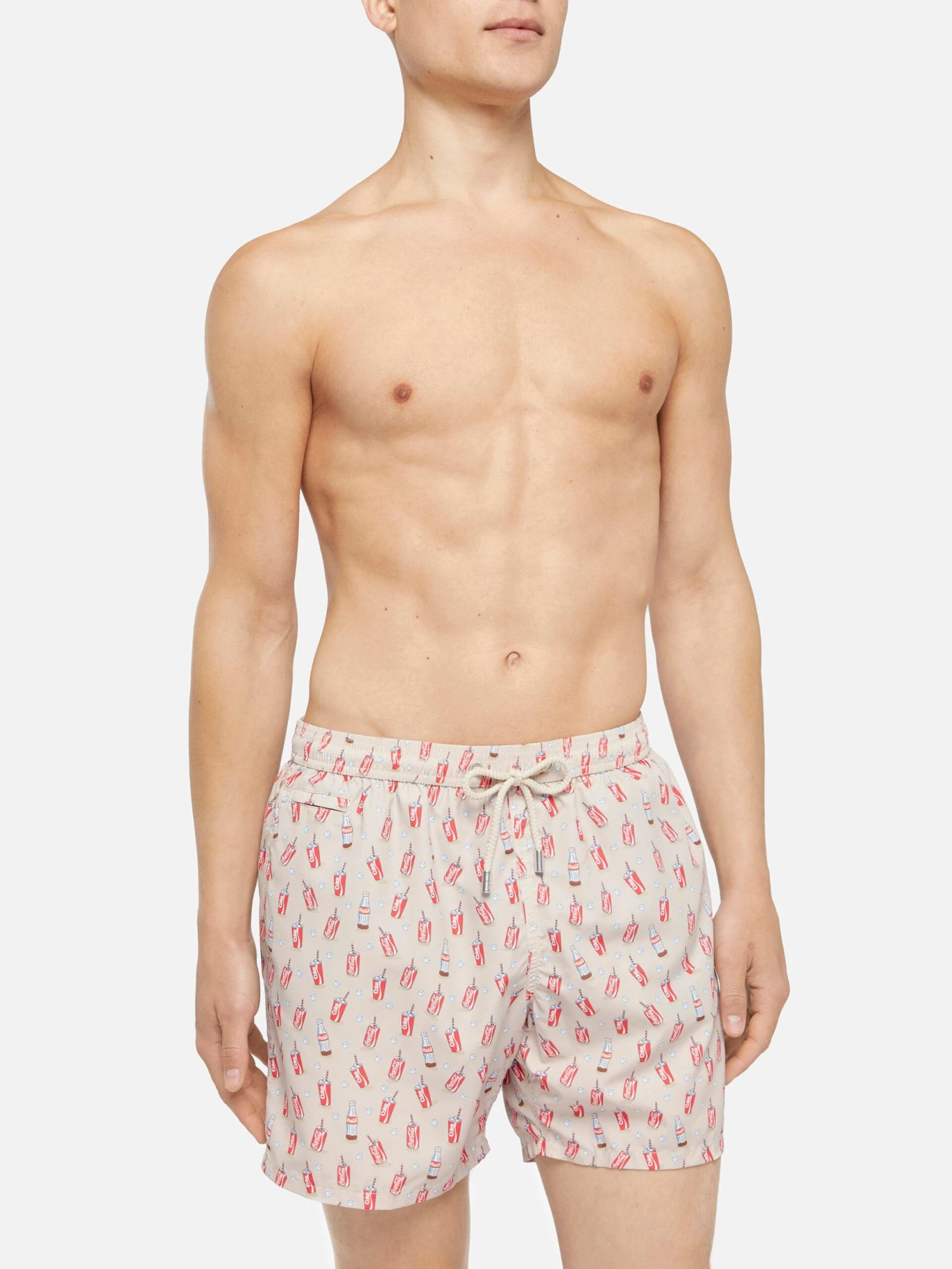 MC2 Saint Barth Lightweight Fabric Swim Shorts Lighting With Inter Print | COCA COLA SPECIAL EDITION 5 MC2 Saint Barth Lightweight Fabric Swim Shorts Lighting With Inter Print | COCA COLA SPECIAL EDITION - Image 3