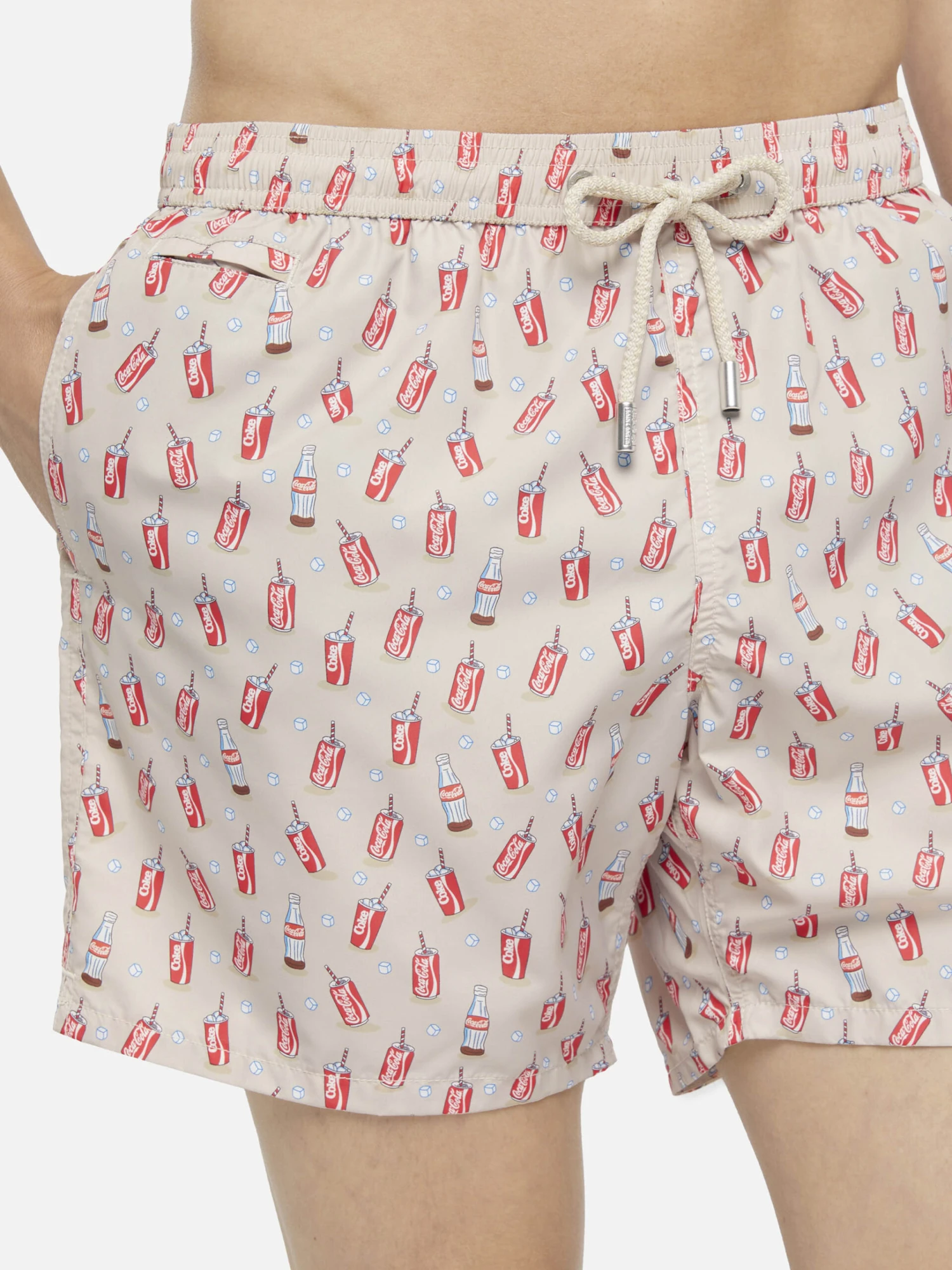 MC2 Saint Barth Lightweight Fabric Swim Shorts Lighting With Inter Print | COCA COLA SPECIAL EDITION 6 MC2 Saint Barth Lightweight Fabric Swim Shorts Lighting With Inter Print | COCA COLA SPECIAL EDITION - Image 4