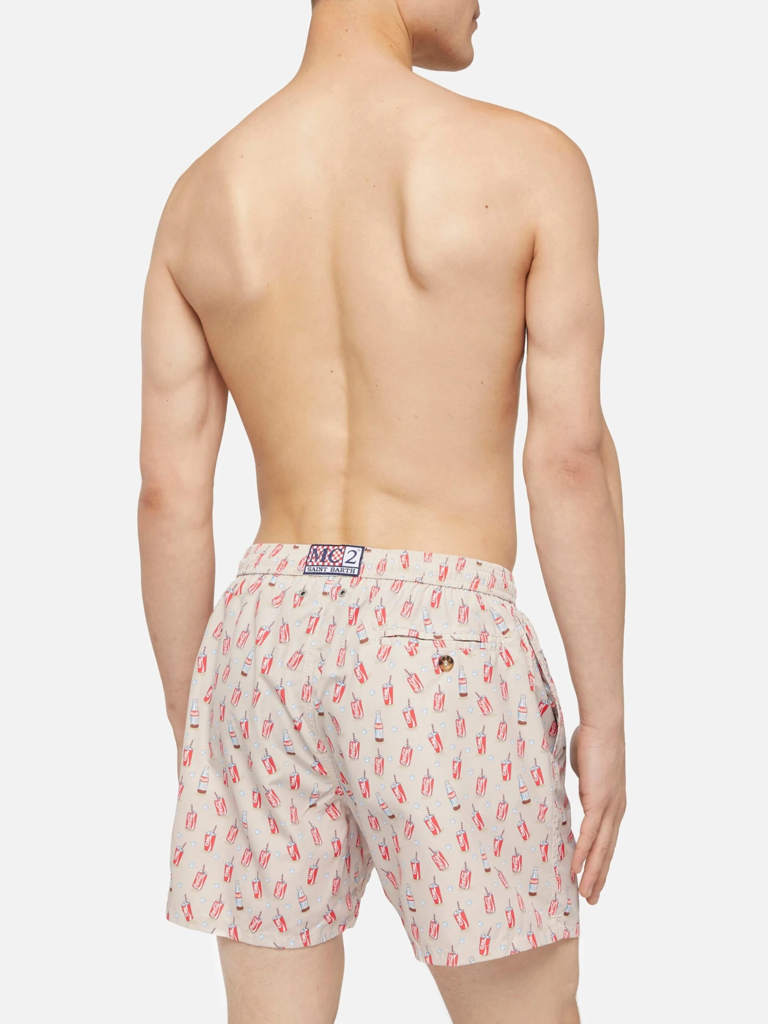 MC2 Saint Barth Lightweight Fabric Swim Shorts Lighting With Inter Print | COCA COLA SPECIAL EDITION 7 MC2 Saint Barth Lightweight Fabric Swim Shorts Lighting With Inter Print | COCA COLA SPECIAL EDITION - Image 5