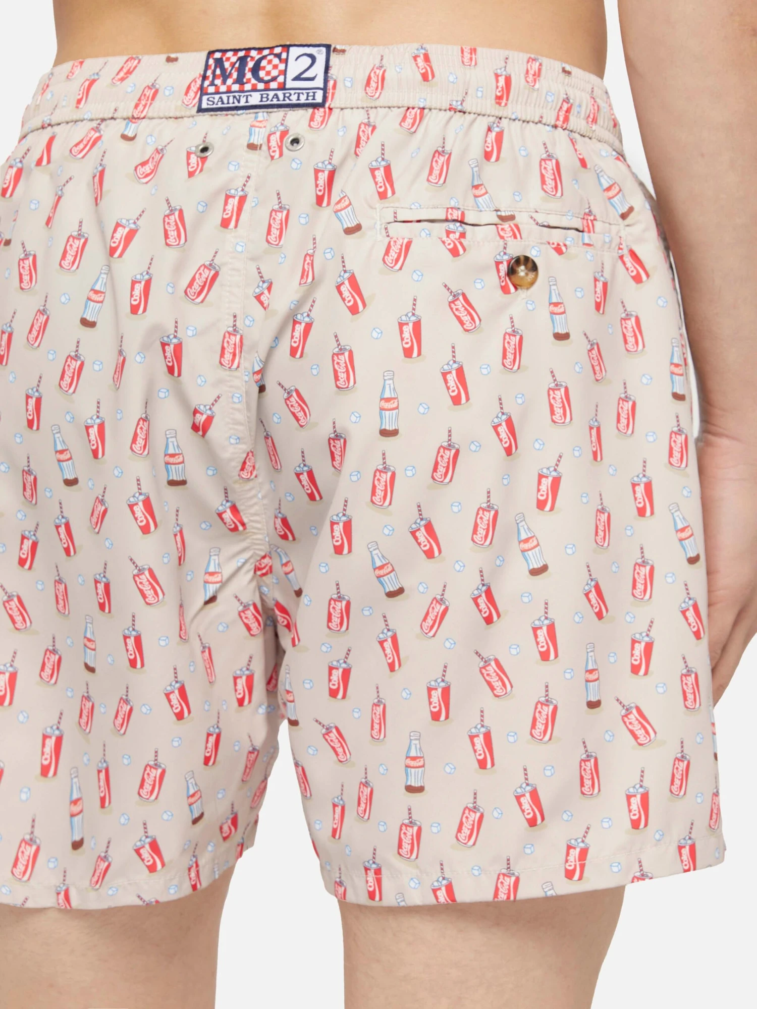 MC2 Saint Barth Lightweight Fabric Swim Shorts Lighting With Inter Print | COCA COLA SPECIAL EDITION 8 MC2 Saint Barth Lightweight Fabric Swim Shorts Lighting With Inter Print | COCA COLA SPECIAL EDITION - Image 6