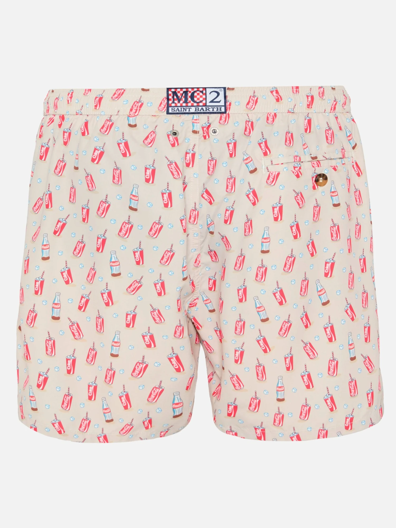 MC2 Saint Barth Lightweight Fabric Swim Shorts Lighting With Inter Print | COCA COLA SPECIAL EDITION 4 MC2 Saint Barth Lightweight Fabric Swim Shorts Lighting With Inter Print | COCA COLA SPECIAL EDITION - Image 2