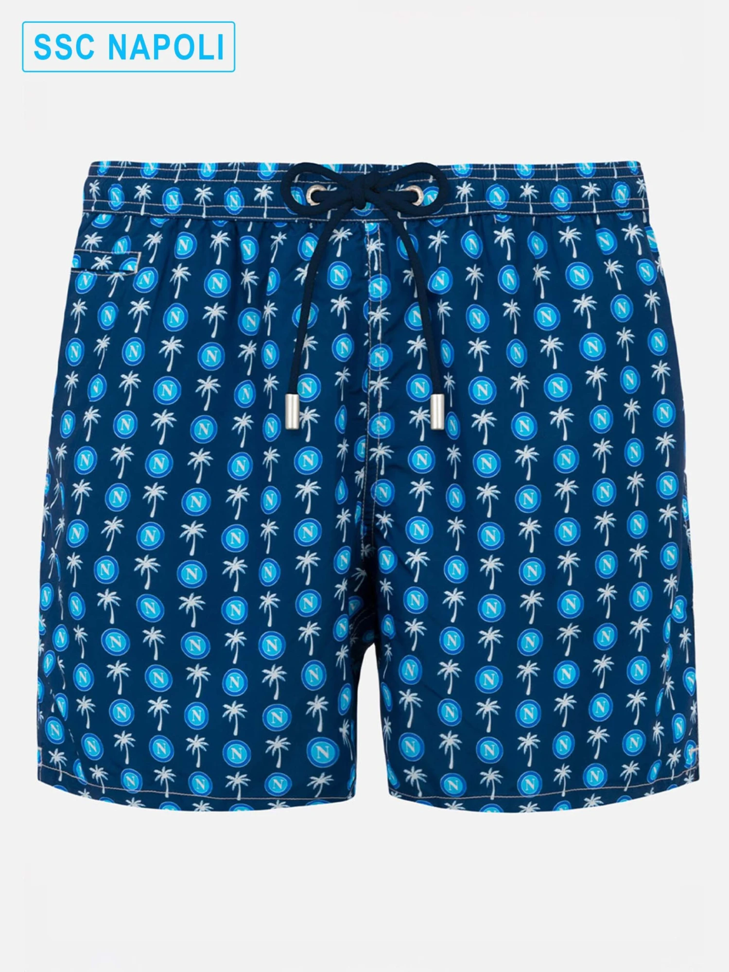 MC2 Saint Barth Man Light Fabric Swim Shorts With Napoli Logo Print | SSC NAPOLI SPECIAL EDITION 3 MC2 Saint Barth Man Light Fabric Swim Shorts With Napoli Logo Print | SSC NAPOLI SPECIAL EDITION