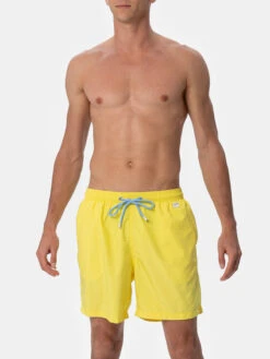 MC2 Saint Barth Man Lightweight Fabric Light Yellow Swim Shorts Lighting Pantone | PANTONE® SPECIAL EDITION 10 MC2 Saint Barth Man Lightweight Fabric Light Yellow Swim Shorts Lighting Pantone | PANTONE® SPECIAL EDITION -MC2 Saint Barth Shop UID LIG000400031F MAN SWIMSHORT YELLOW SOLID COLOR 1