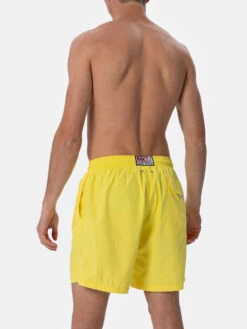 MC2 Saint Barth Man Lightweight Fabric Light Yellow Swim Shorts Lighting Pantone | PANTONE® SPECIAL EDITION 11 MC2 Saint Barth Man Lightweight Fabric Light Yellow Swim Shorts Lighting Pantone | PANTONE® SPECIAL EDITION -MC2 Saint Barth Shop UID LIG000400031F MAN SWIMSHORT YELLOW SOLID COLOR 2