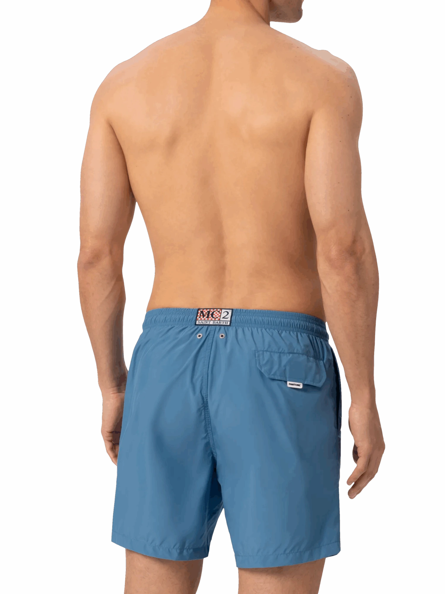 MC2 Saint Barth Lightweight Fabric Dusty Blue Swim Shorts Lighting Pantone | PANTONE® SPECIAL EDITION 8 MC2 Saint Barth Lightweight Fabric Dusty Blue Swim Shorts Lighting Pantone | PANTONE® SPECIAL EDITION - Image 6