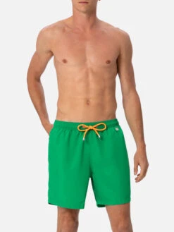 MC2 Saint Barth Man Lightweight Fabric Grass Green Swim-shorts Lighting Pantone | PANTONE® SPECIAL EDITION 10 MC2 Saint Barth Man Lightweight Fabric Grass Green Swim-shorts Lighting Pantone | PANTONE® SPECIAL EDITION -MC2 Saint Barth Shop UID LIG000400287F MAN SWIMSHORT GREEN SOLID COLOR 01