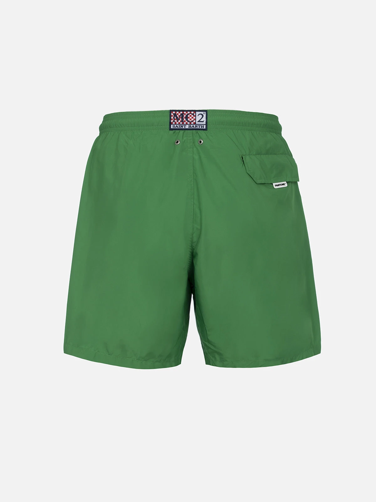 MC2 Saint Barth Man Lightweight Fabric Grass Green Swim-shorts Lighting Pantone | PANTONE® SPECIAL EDITION 4 MC2 Saint Barth Man Lightweight Fabric Grass Green Swim-shorts Lighting Pantone | PANTONE® SPECIAL EDITION - Image 2