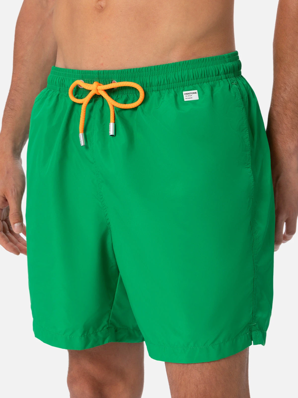 MC2 Saint Barth Man Lightweight Fabric Grass Green Swim-shorts Lighting Pantone | PANTONE® SPECIAL EDITION 5 MC2 Saint Barth Man Lightweight Fabric Grass Green Swim-shorts Lighting Pantone | PANTONE® SPECIAL EDITION - Image 3