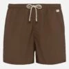 MC2 Saint Barth Lightweight Fabric Brown Swim Shorts Lighting Pantone | PANTONE® SPECIAL EDITION