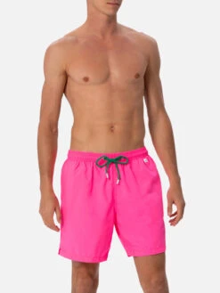 MC2 Saint Barth Man Lightweight Fabric Fluo Pink Swim Shorts Lighting Pantone | PANTONE® SPECIAL EDITION 9 MC2 Saint Barth Man Lightweight Fabric Fluo Pink Swim Shorts Lighting Pantone | PANTONE® SPECIAL EDITION -MC2 Saint Barth Shop UID LIG000401148F MAN SWIMSHORT PINK SOLID COLOR 01