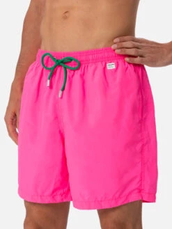 MC2 Saint Barth Man Lightweight Fabric Fluo Pink Swim Shorts Lighting Pantone | PANTONE® SPECIAL EDITION 11 MC2 Saint Barth Man Lightweight Fabric Fluo Pink Swim Shorts Lighting Pantone | PANTONE® SPECIAL EDITION -MC2 Saint Barth Shop UID LIG000401148F MAN SWIMSHORT PINK SOLID COLOR 03