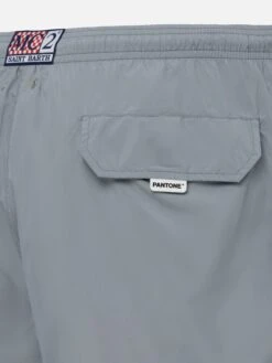 MC2 Saint Barth Lightweight Fabric Grey Swim Shorts Lighting Pantone | PANTONE® SPECIAL EDITION -MC2 Saint Barth Shop UID LIG000401611H MAN SWIMSHORT GREY PANTONE 20250301133500 04