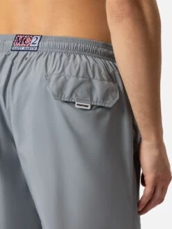MC2 Saint Barth Lightweight Fabric Grey Swim Shorts Lighting Pantone | PANTONE® SPECIAL EDITION -MC2 Saint Barth Shop UID LIG000401611H MAN SWIMSHORT GREY PANTONE 20250301133500 08