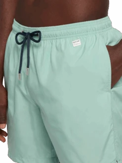 MC2 Saint Barth Lightweight Fabric Sage Green Swim Shorts Lighting Pantone | PANTONE® SPECIAL EDITION -MC2 Saint Barth Shop UID LIG000401625H MAN SWIMSHORT GREEN PLAIN.COLOR PANTONE 2