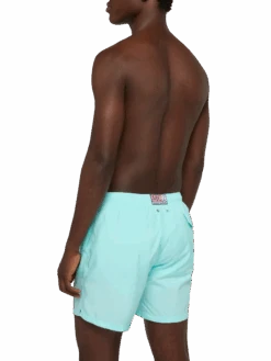 MC2 Saint Barth Lightweight Fabric Water Green Swim Shorts Lighting Pantone | PANTONE® SPECIAL EDITION -MC2 Saint Barth Shop UID LIG000401626H MAN SWIMSHORT GREEN PLAIN.COLOR PANTONE 3