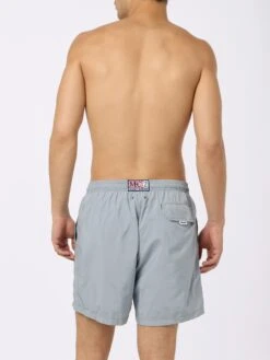 MC2 Saint Barth Man Lightweight Fabric Grey Swim Shorts Lighting Pantone | PANTONE® SPECIAL EDITION -MC2 Saint Barth Shop UID LIG000403727F MAN SWIMSHORT GREY 20240709220000 2