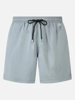 MC2 Saint Barth Man Lightweight Fabric Grey Swim Shorts Lighting Pantone | PANTONE® SPECIAL EDITION