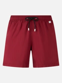 MC2 Saint Barth Man Lightweight Fabric Burgundy Swim Shorts Lighting Pantone | PANTONE® SPECIAL EDITION
