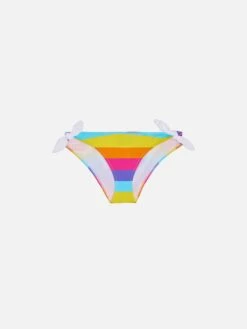 Girl Swim Briefs Rainbow Print