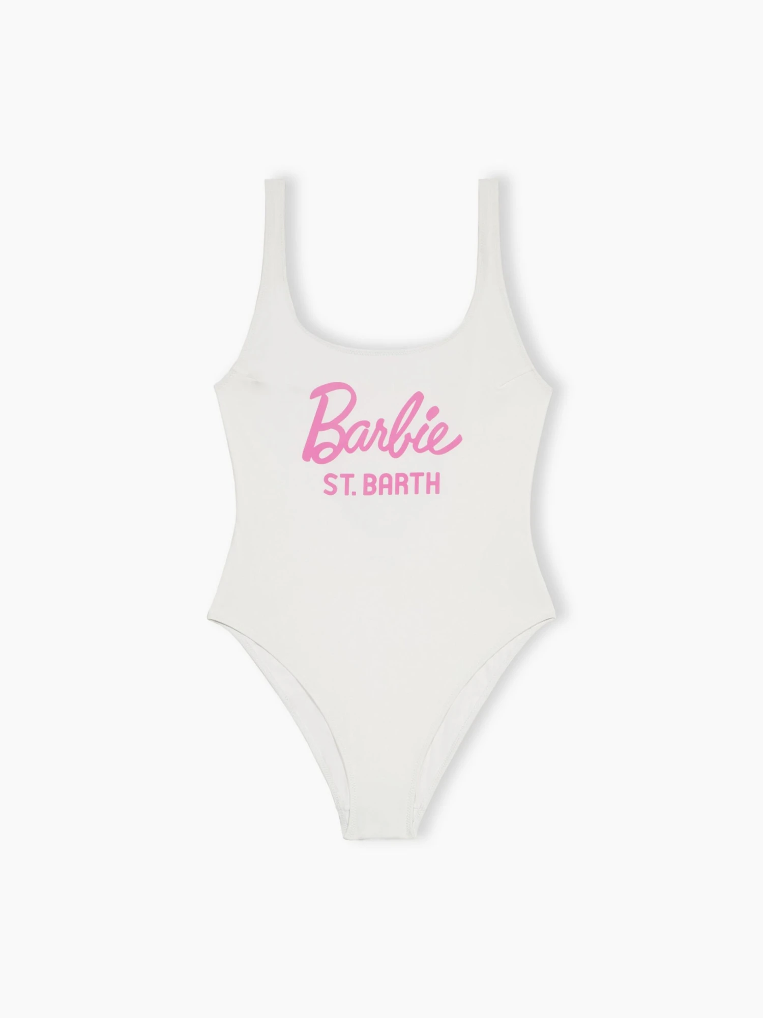 MC2 Saint Barth Woman Scoopback One Piece Swimsuit Lora With Barbie Logo | BARBIE SPECIAL EDITION 3 MC2 Saint Barth Woman Scoopback One Piece Swimsuit Lora With Barbie Logo | BARBIE SPECIAL EDITION