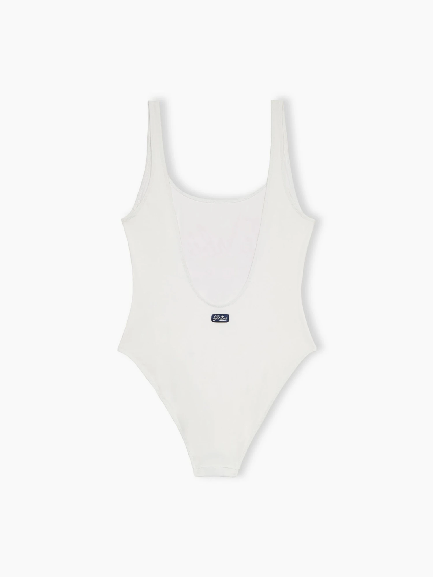 MC2 Saint Barth Woman Scoopback One Piece Swimsuit Lora With Barbie Logo | BARBIE SPECIAL EDITION 7 MC2 Saint Barth Woman Scoopback One Piece Swimsuit Lora With Barbie Logo | BARBIE SPECIAL EDITION - Image 5