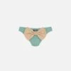 MC2 Saint Barth Madame Water Green Lurex Swim Briefs With Bow -MC2 Saint Barth Shop UID MAD000101161H GIRL BOTTOM GREEN 20250214180418 02