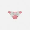 MC2 Saint Barth Madame Pink Lurex Swim Briefs With Bow