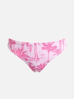 MC2 Saint Barth Girl Swim Briefs Madame With Bow And Toile De Jouy Print -MC2 Saint Barth Shop UID MAD000101836F GIRL BOTTOM PINK 1 1