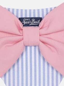 MC2 Saint Barth Madame Seerucker Swim Briefs With Bow -MC2 Saint Barth Shop UID MAD000104211H GIRL BOTTOM SKY 20250214183500 03