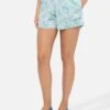 MC2 Saint Barth Meave Cotton Pull Up Shorts With Joanna Luise Print| MADE WITH LIBERTY FABRIC