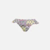 MC2 Saint Barth Girl Ruffled Swim Briefs Melly With Flower Print -MC2 Saint Barth Shop UID MELL00100774F GIRL BOTTOM MULTICOLOR 01