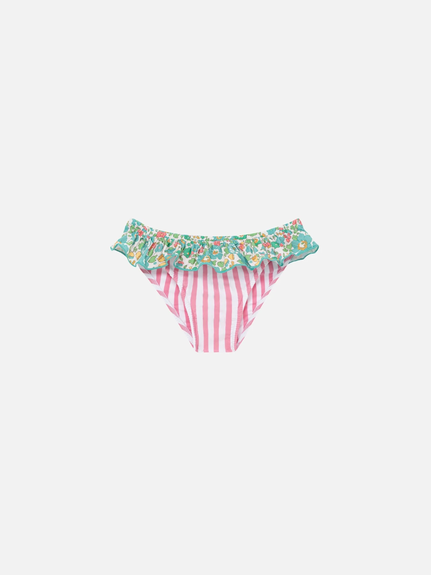 MC2 Saint Barth Melly Ruffled Swim Briefs With Betsy Patch Print | MADE WITH LIBERTY FABRIC 3 MC2 Saint Barth Melly Ruffled Swim Briefs With Betsy Patch Print | MADE WITH LIBERTY FABRIC