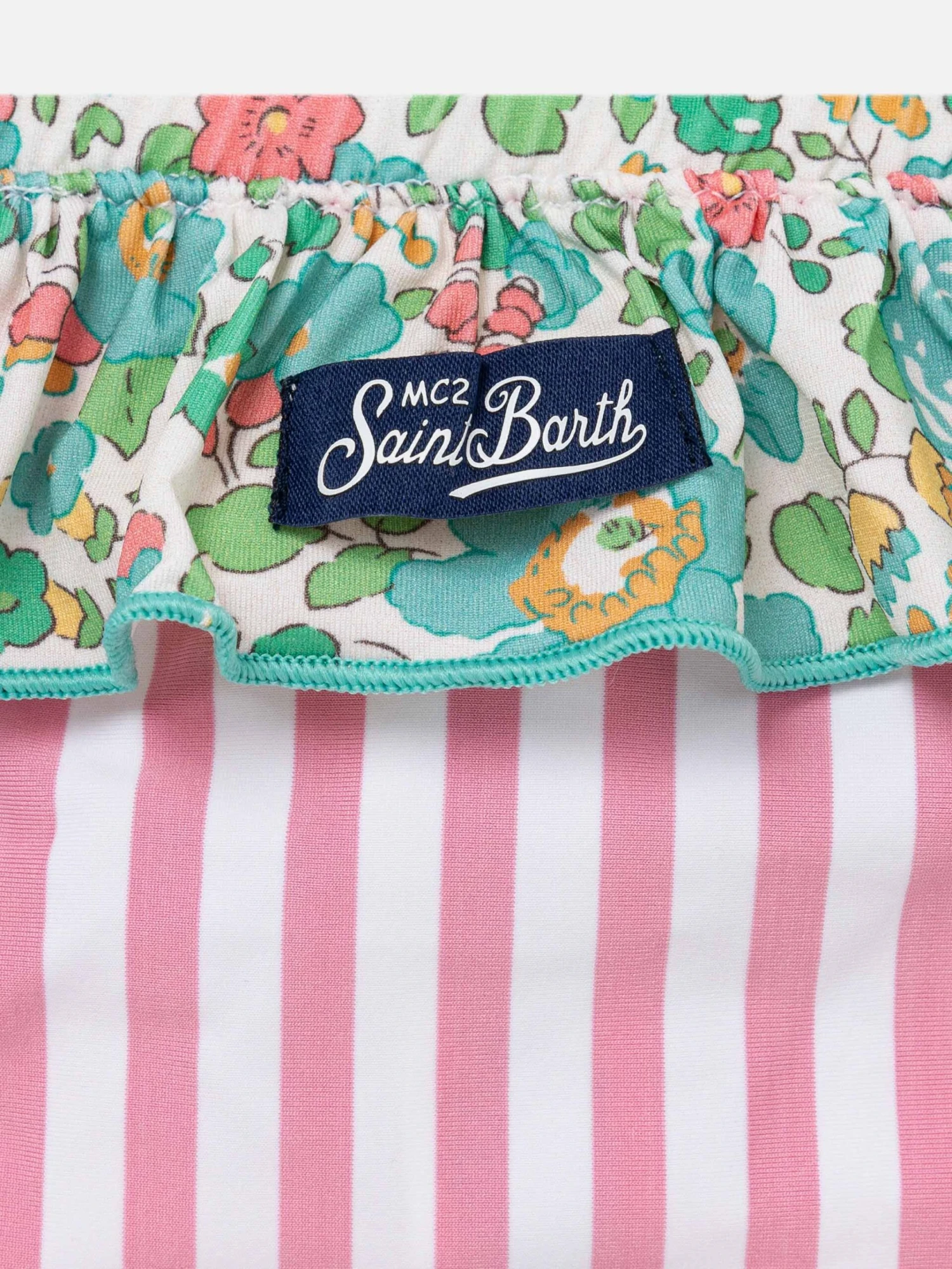 MC2 Saint Barth Melly Ruffled Swim Briefs With Betsy Patch Print | MADE WITH LIBERTY FABRIC 5 MC2 Saint Barth Melly Ruffled Swim Briefs With Betsy Patch Print | MADE WITH LIBERTY FABRIC - Image 3